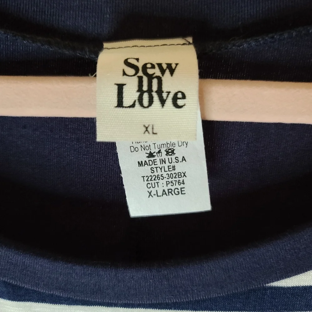 Mixed Pattern Top - Picture 3 of 3